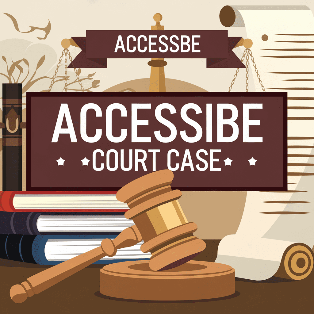 AccessiBe court case strategy for code modernization and accessibility prioritization